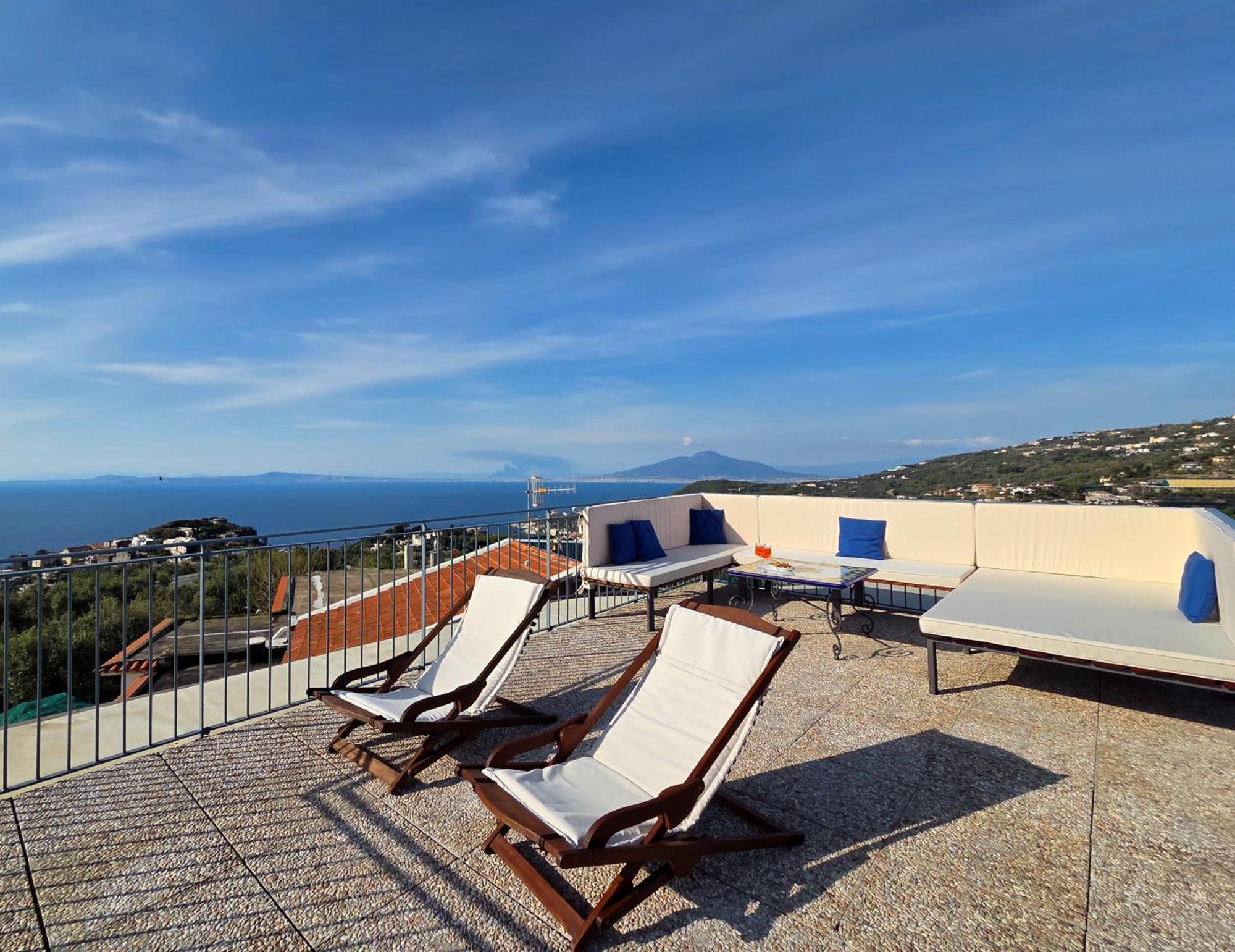 Sun & Relax, Relaxing Location With Seaview Villa มัสซาลูเบรนเซ ภายนอก รูปภาพ