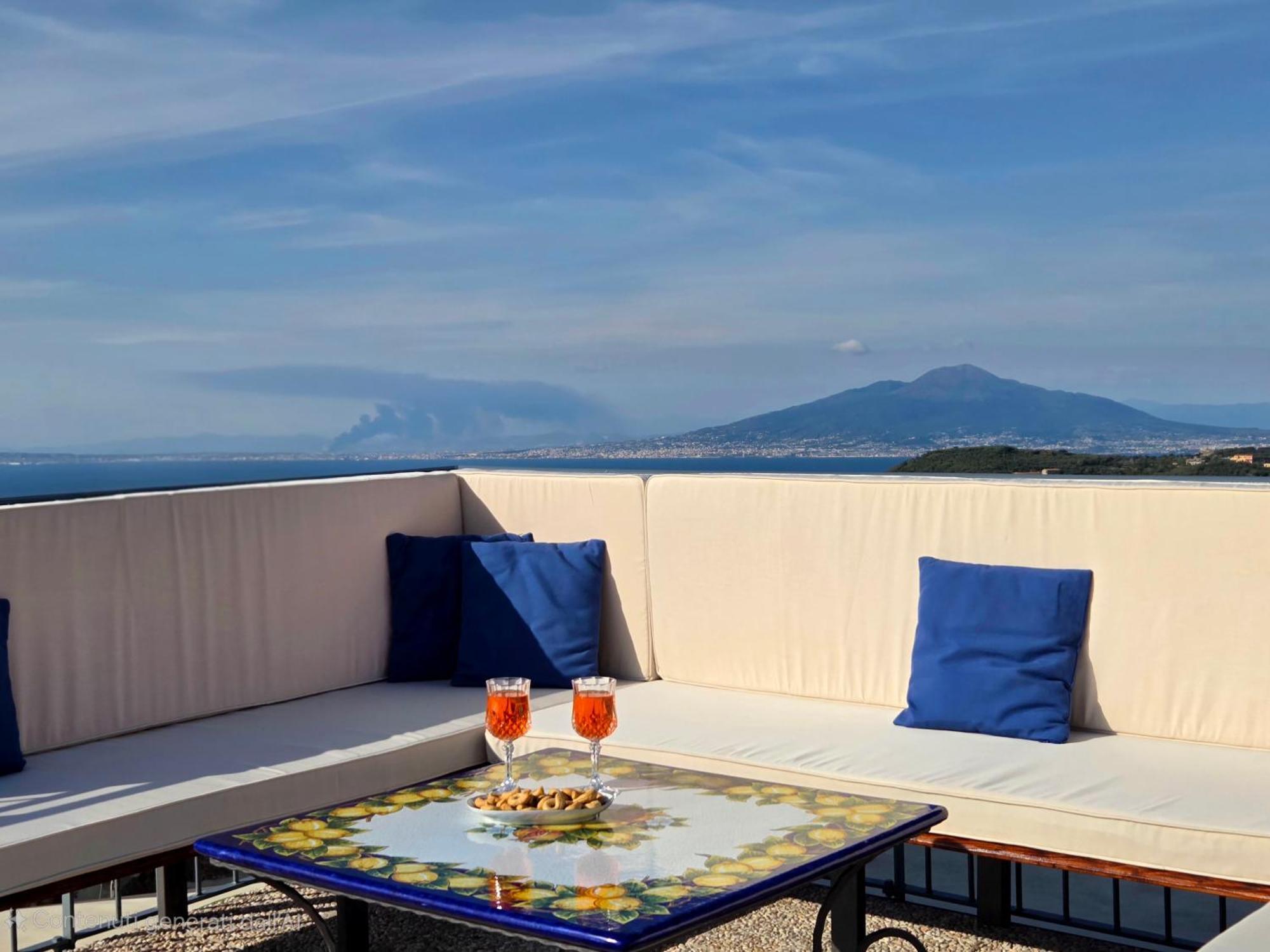 Sun & Relax, Relaxing Location With Seaview Villa มัสซาลูเบรนเซ ภายนอก รูปภาพ